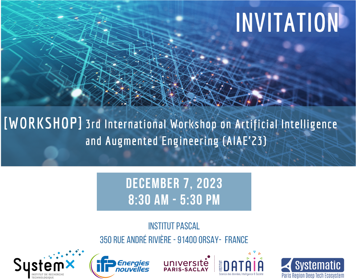 Aiae AIAE'23: 3e atelier international sur l'intelligence artificielle et l ...