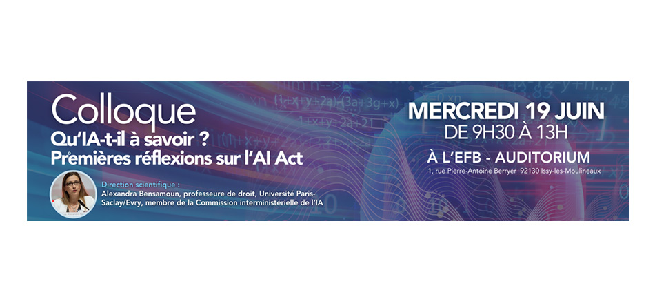 Colloque AI Act