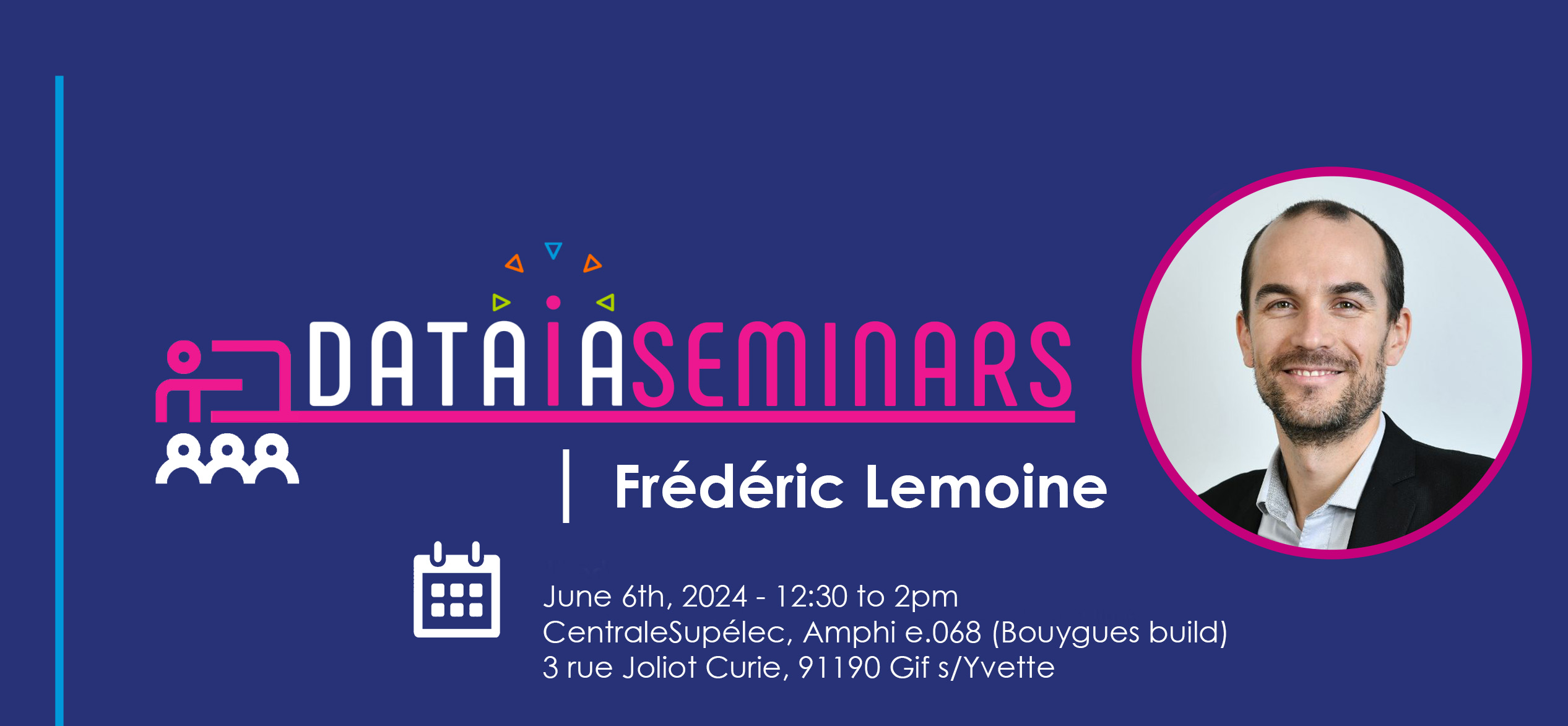 Séminaire DATAIA | Frédéric Lemoine