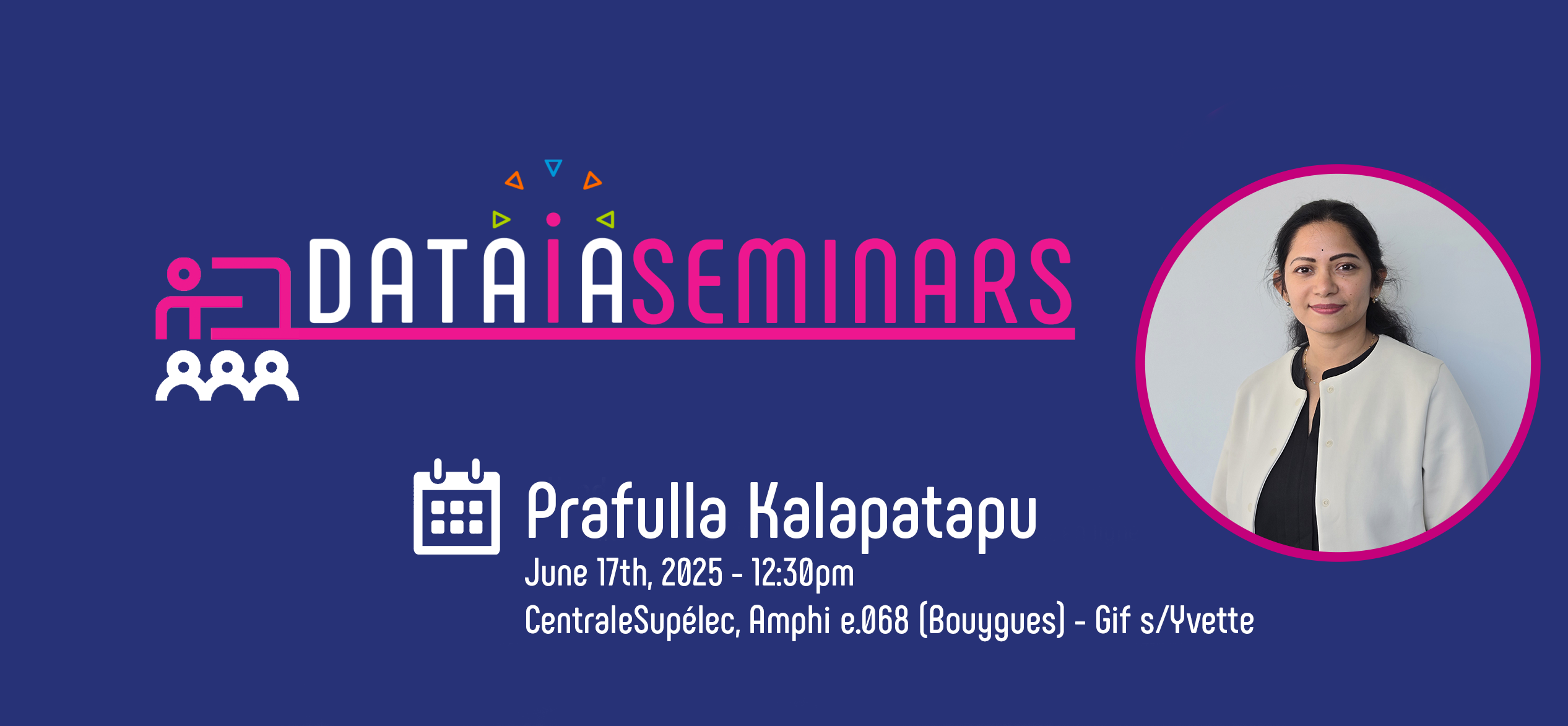 Séminaire DataIA | Prafulla Kalapatapu