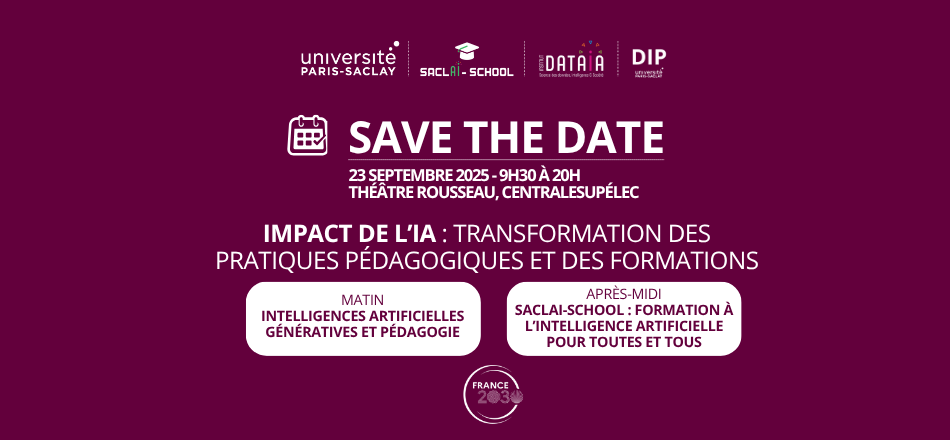 🎓 Impact de l’IA : transformation des pratiques pédagogiques et des formations à l'Université Paris-Saclay