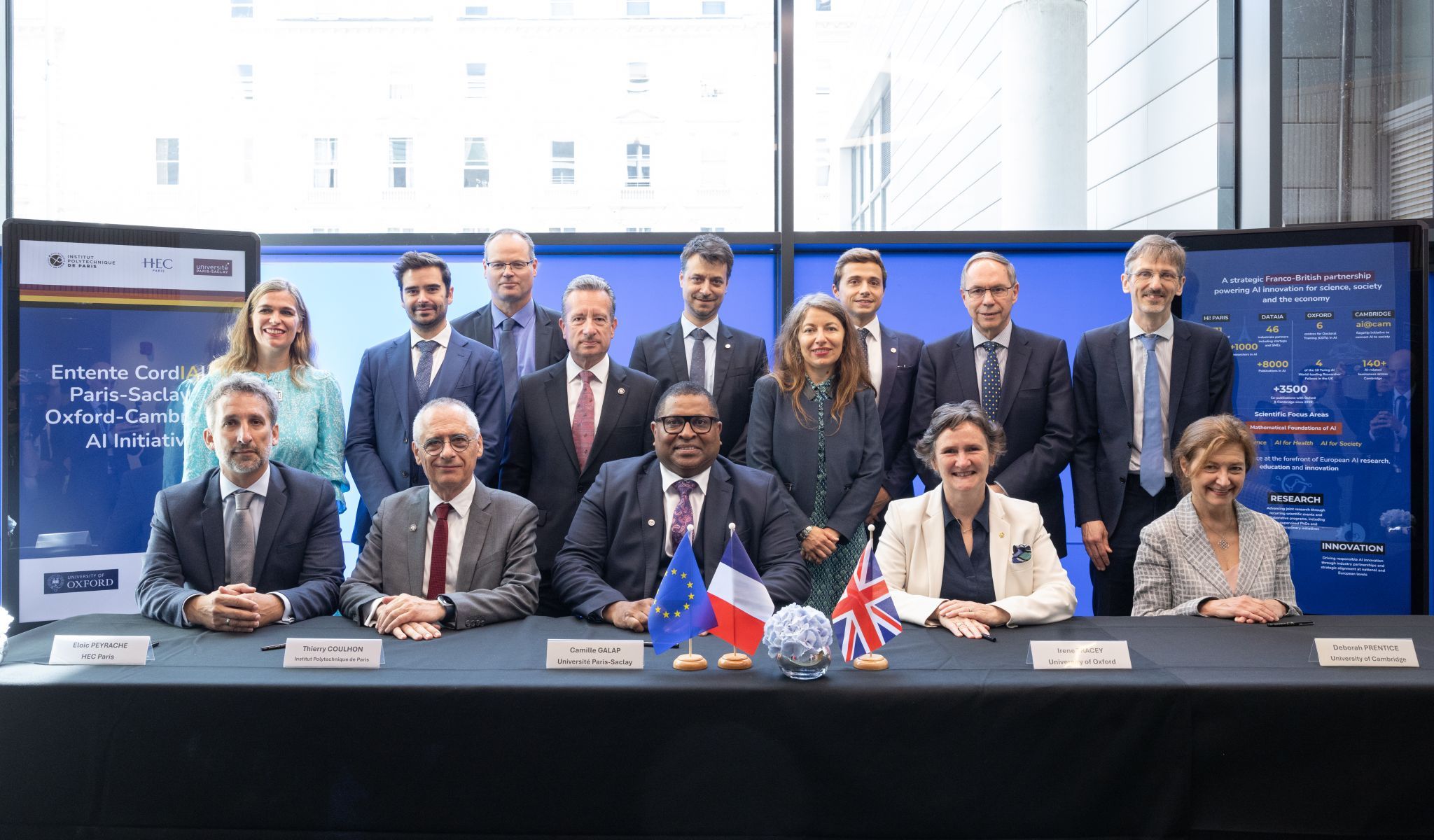 Lancement d’un partenariat stratégique franco-britannique en IA