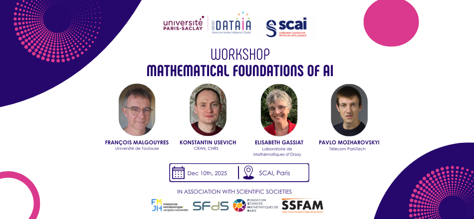 [👥 WORKSHOP] "Mathematical Foundations of AI" - 6th édition
