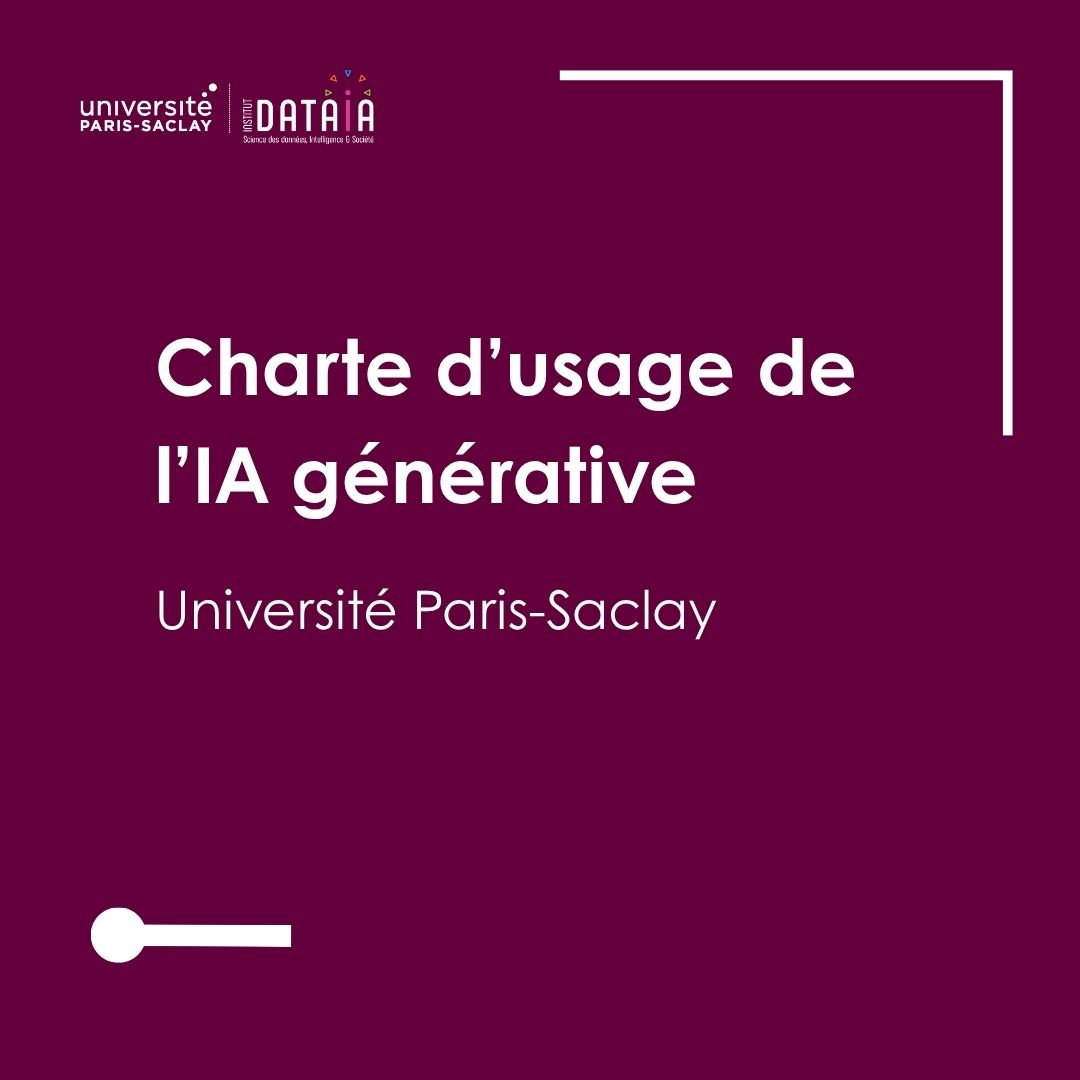 Charte d'usage de l'IA générative à l'Université Paris-Saclay