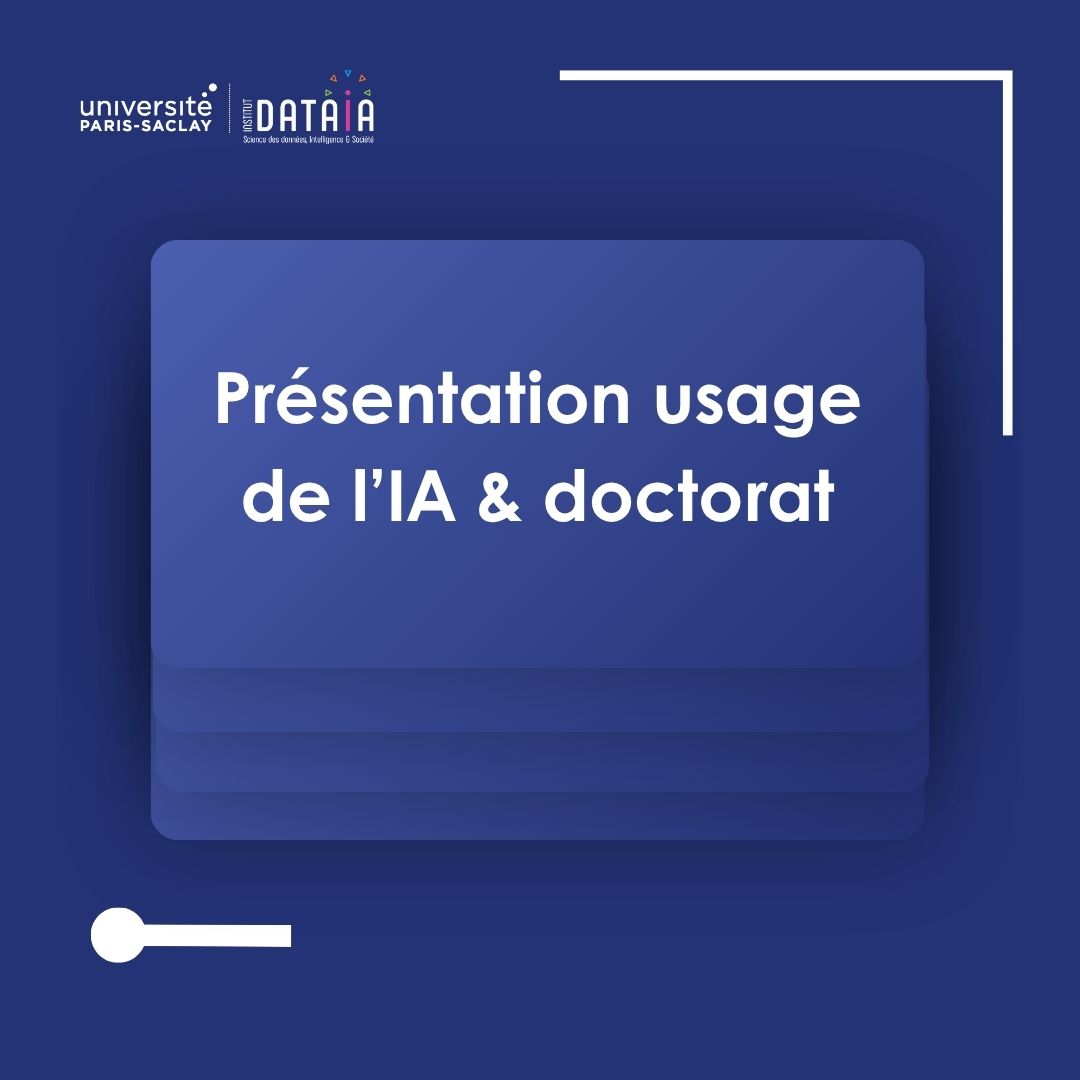 Présentation usage de l'IA & doctorat