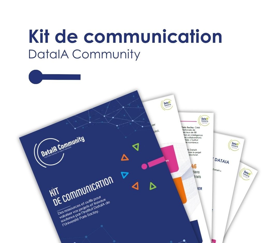 Couverture du guide : kit de communication DataIA Community
