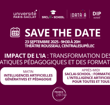 🎓 Impact de l’IA : transformation des pratiques pédagogiques et des formations à l'Université Paris-Saclay