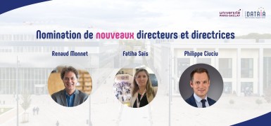 L’Institut DataIA Paris-Saclay accueille trois nouveaux directeurs et directrices adjoints