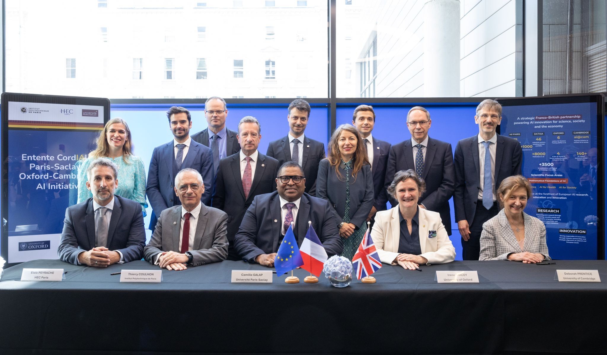 Lancement d’un partenariat stratégique franco-britannique en IA
