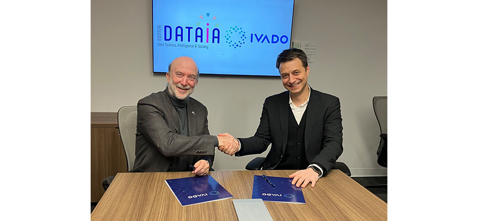 L’Institut DataIA signe une entente stratégique avec IVADO