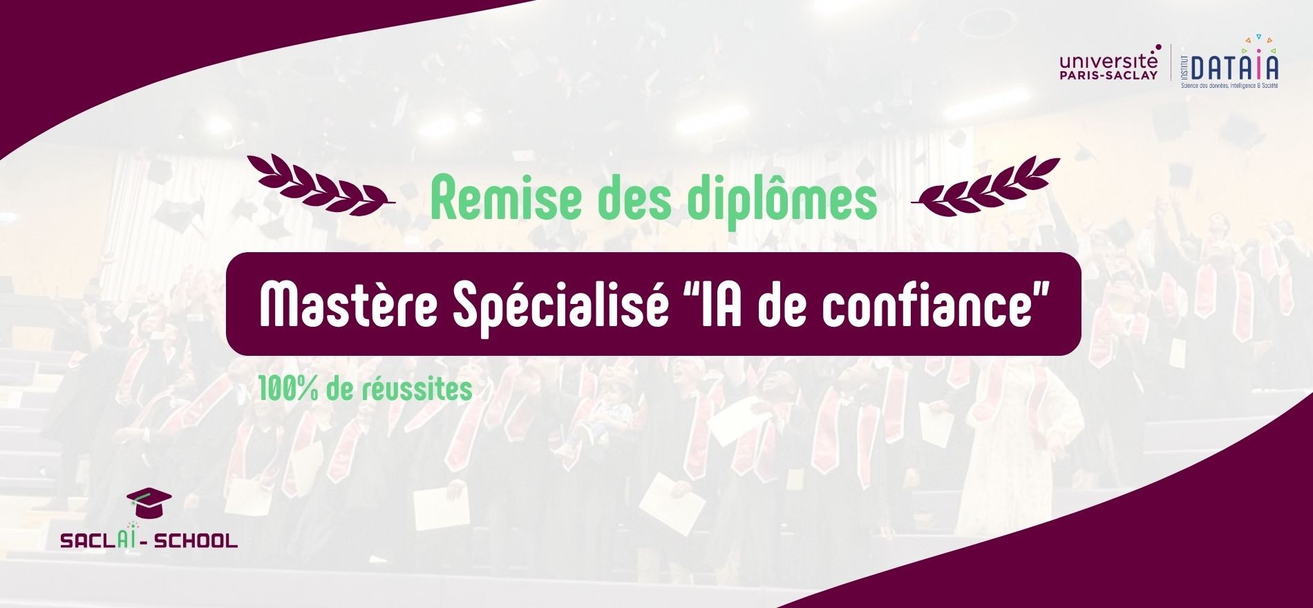 👏 Mastère Spécialisé® « IA de confiance » : remise des diplômes avec 100 % de réussite