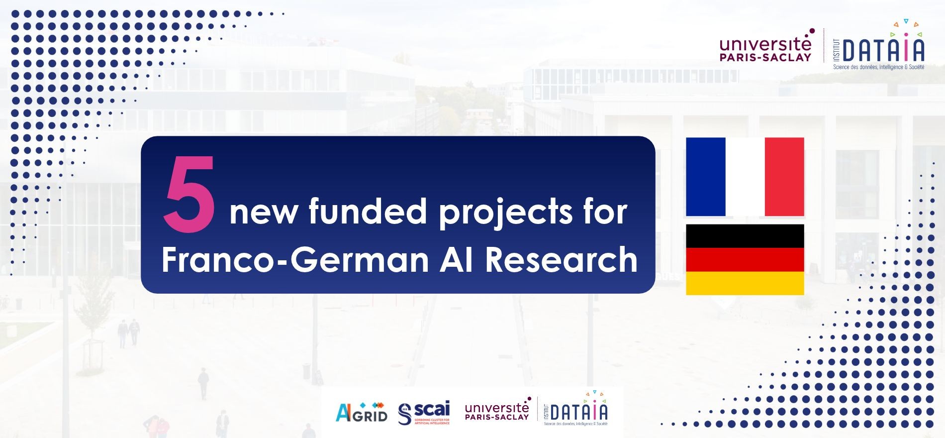 Five collaborative AI research projects selected following the Franco-German Summer School 2026